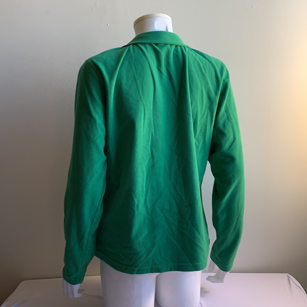 The North Face Green Quarter Zip Pullover Large - Picture 5 of 7